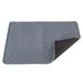 Washable Pee Pad For Dogs Reusable Dog Training Pad Non-Slip Waterproof Dog Pee Pad Puppy Training Pad Puppy Pad For Dogs And Cats Gray 100*70CM