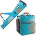 Combo - Limited Edition - Ski Boot Bag And Ski Bag For 1 Pair Of Ski Poles Boots And Helmet