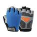 Anuirheih Bike Gloves Half Finger Cycling Gloves for Men/Women Bike Accessories for Cycling Gym Training Outdoor(Blue XL)