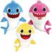 Large Baby Shark Stuffed Animal Baby Shark Plush Toys Soft Baby Shark Plush Dolls Gifts for Women Girls Unisex 3PCS 12.6 Inch