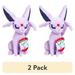 (2 pack) Pokemon Espeon and Umbreon 8 Plush - Officially Licensed Stuffed Animal Toy 2-Pack - Age 2+