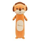 Kiplyki Cartoon Stuffed Animal Doll Toys Soft Body Sleeping Hugging Long Pillow Cylindrical Back Cushion Bed Sofa - Cuddly Pillow Home Decor