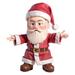 Baocc Desktop Ornament on Sale Christmas Santa Figurine | Christmas Figures Resin Santa Doll with Beard and Hat Bright Color Classic Santa Doll Window Display Props Room Fireplace Decor Home Decor D