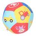 Baby Plush Ball Rattle Toy 4 Inch Soft Plush Ball for Baby Toddlers Baby First Ball Infant Rattle Ball Toy Soft Interactive Sensory Toy for Infant Play[F0855 Cloth Ball]