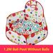 120cm Baby Play Tent Ball Pool Toys Portable Folding Play House Indoor Outdoor Toys for Kids Infant Toddler Birthday Xmas Gift 1.2m No Balls