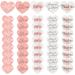 Guichaokj 150 Pcs Coated Paper Pink Thanksgiving Tags Labels Bridesmaid