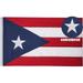 TOPFLAGS Puerto Rico Flag 2x3 Feet - Embroidery Embroidered Puerto Rico Flags with2 Brass Grommets Heavy Duty for Outdoor Vivid Color Fade-resistant Sewn Stripes