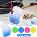 Kitchen Utensils Jioakfa Double Hole Plastic Pencil Sharpener With Lid Pencil Sharpener A8 Multicolor