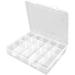 Plastic Jewelry Storage Case container Jewelry Case with Dividers jewelry dividing line earrings clear plastic containers storage box containers for beads Organizer packing box