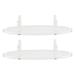 Oahisha Fountain Pen Rack 2Pcs Fountain Pen Display Rack Acrylic Tattoos Pen Stand Transparent Pen Rack