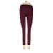 SPANX Active Pants - Low Rise: Burgundy Activewear - Women's Size X-Small
