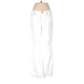 Gap Jeans - Super Low Rise: White Bottoms - Women's Size 27