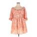 H&M Casual Dress: Orange Dresses - Women's Size X-Large