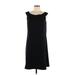 Tiana B. Casual Dress - Mini: Black Print Dresses - Women's Size Large