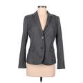 Ann Taylor Blazer Jacket: Gray Jackets & Outerwear - Women's Size 6