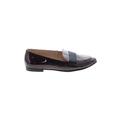 Kelly & Katie Flats: Loafers Chunky Heel Classic Purple Print Shoes - Women's Size 9 - Almond Toe