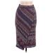 Maeve by Anthropologie Casual Skirt: Burgundy Bottoms - Women's Size X-Small