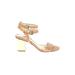 Coach Heels: Tan Shoes - Women's Size 6 1/2