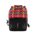 Saint Laurent Leather Backpack: Multi Color Accessories