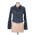 Pilcro and The Letterpress Denim Jacket: Blue Jackets & Outerwear - Women's Size Medium Petite