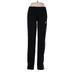 Adidas Track Pants - Mid/Reg Rise: Black Activewear - Women's Size Medium