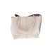 Botkier Leather Shoulder Bag: Pebbled Ivory Color Block Bags