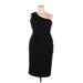 Dress the Population Casual Dress - Midi: Black Dresses - Women's Size 2X-Large