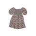 Gap Kids Dress - A-Line: Black Floral Skirts & Dresses - Size 4