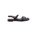 J.Crew Sandals: Black Solid Shoes - Women's Size 10 - Open Toe