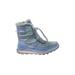 Sorel Ankle Boots: Winter Boots Wedge Casual Blue Shoes - Women's Size 5 - Round Toe