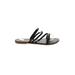 Sandals: Black Solid Shoes - Women's Size 41 - Open Toe