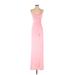 Lucy In The Sky Cocktail Dress - Maxi: Pink Dresses - Women's Size Small