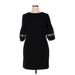 Lauren by Ralph Lauren Casual Dress - Sheath: Black Dresses - Women's Size 14