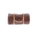 ETRO Leather Satchel: Pebbled Brown Solid Bags