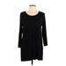 Comfy U.S.A. Casual Dress: Black Dresses - Women's Size Large