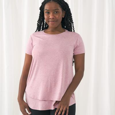 Heather Mauve Women's Nursing Top - XXL