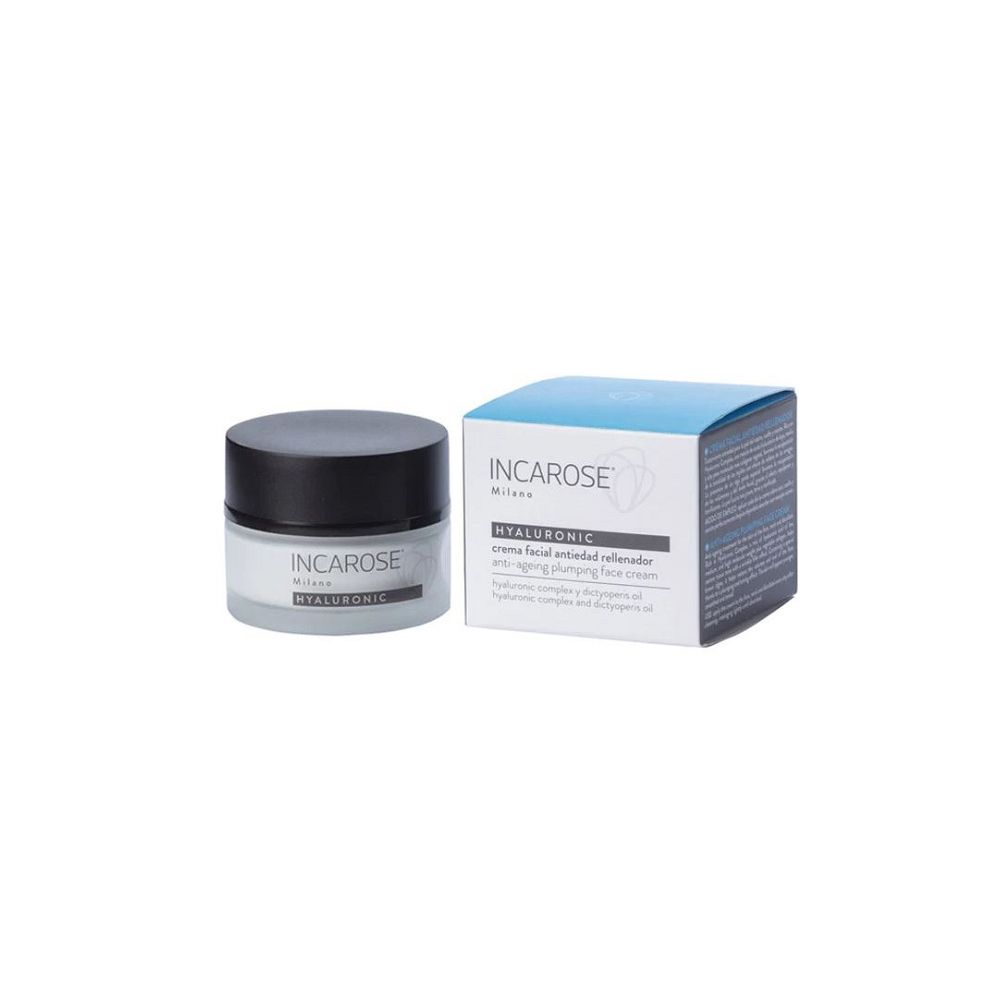 Incarose Hyaluronic Crema Viso Antiage Rimpolpante 50 ml per la pelle