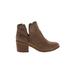 BP. Ankle Boots: Brown Shoes - Women's Size 8 1/2