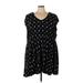 Torrid Casual Dress - Mini: Black Dresses - Women's Size 5X Plus