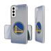 Golden State Warriors Linen Logo Galaxy Clear Case