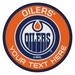 Edmonton Oilers 27'' Personalized Roundel Mat