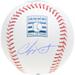 Chipper Jones Atlanta Braves Autographed Hall of Fame Logo Baseball