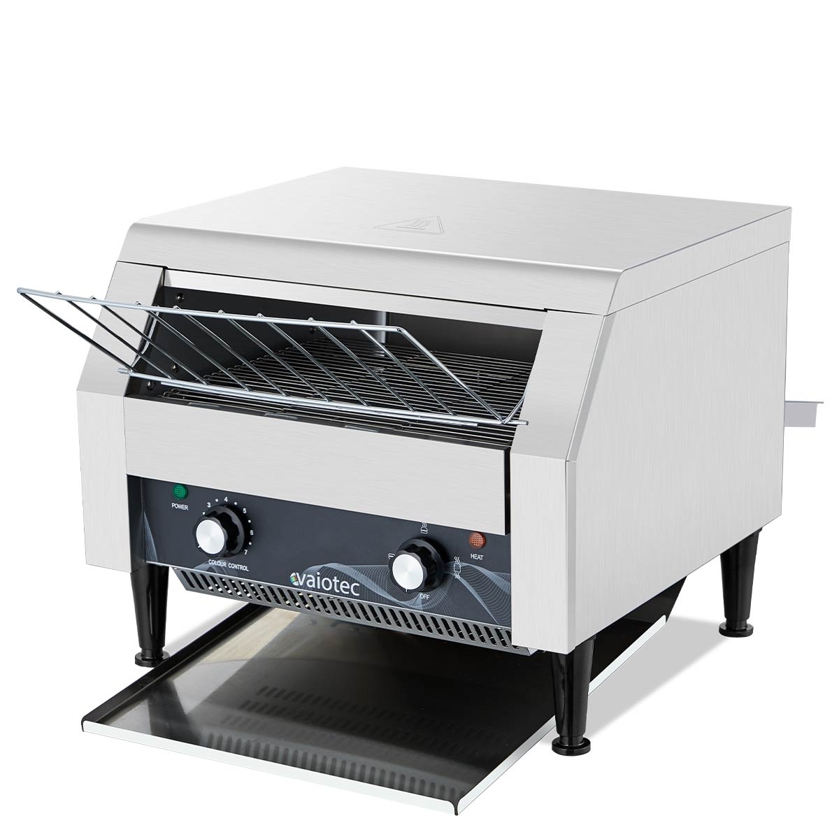 vaiotec Elektro Durchlauftoaster, ca. 300-350 Stk. pro Stunde, 2,05 kW, 369 x 420 mm Image