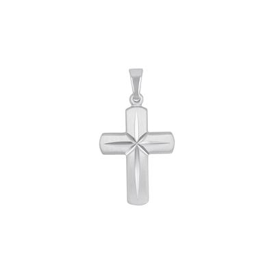 amor - Motivanhänger für Damen und Herren, Unisex, 925 Sterling Silber | Kreuz Ketten 1 ct