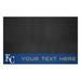 Kansas City Royals 26'' x 42'' Personalized Vinyl Grill Mat