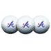 WinCraft Atlanta Braves 3-Pack Golf Ball Set
