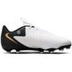 NIKE Kinder Fussball-Rasenschuhe JR PHANTOM GX II ACADEMY FG/MG, Größe 32 in WHITE/BLACK-MTLC GOLD COIN