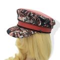 Women's Fiddler Cap Breton Hat Red Greek Fisherman Newsboy Women Baker Boy Girls Peaked Captain Sea Skipper Fiddler