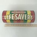 1960S Life Savers 5 Flavors - Cardboard & Tin Coin Bank Vintage Candy Advertising