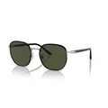 Persol , Black/Green Sunglasses ,Black unisex, Sizes: 52 MM, 54 MM